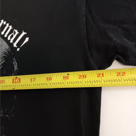 El Gallo Negro Graphic T Shirt Black Size Large Short Sleeve "Life is a Risk Car - Picture 5 of 6